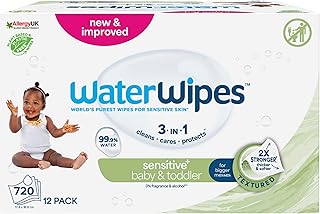 WaterWipes Çocuk Bio Islak Mendil 60 Lı x 12 Adet (720 Yaprak) - Toddler