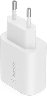 Belkin 25W USB-C PD PPS Şarj Adaptörü, Hızlı Şarj Özellikli, Beyaz — %40 İndirim | Amazon TR Fırsatı