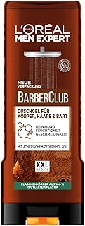 L'Oréal Men Expert Barber Club XXL Erkek Duş Jeli, Vücut, Saç ve Sakal İçin, 400 ml