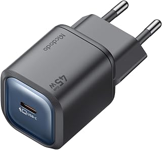 Mcdodo CH-4391 GaN Serisi 45W USB-C Mini GaN Hızlı Şarj Cihazı Siyah