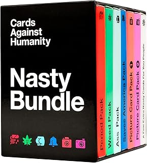 Cards Against Humanity İnsanlığa Karşı Kartlar: Nasty Bundle • 6 Temalı Paket + 10 Yeni Kart