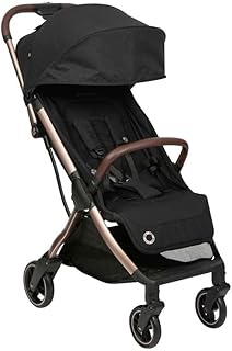 Maxi-Cosi Maxi Cosi Eva Otomatik Katlanan Kompakt Bebek Arabası Essential Black Champagne