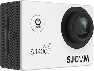 SJCAM SJ4000 WiFi 4K UHD 156° 2” Geniş Ekran H.265 900mAh Hareket Algılama 30 Metre Su Geçirmez Kılıflı Aksiyon Kamerası Gümüş