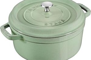 Staub La Cocotte Döküm Tencere 24 cm Adaçayı — %37 İndirim | Amazon TR Fırsatı