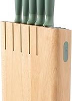 Berghoff Leo 18/10 Paslanmaz Çelik Bıçak Bloğu 6 Parça Seti — %40 İndirim | Amazon TR Fırsatı