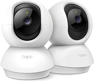TP-Link Tapo 2K Bebek Monitörü Panorama/Eğilebilir Güvenlik Kamerası, Hareket Algılamalı Köpek Kamerası, İki Yönlü Ses, Deniz Kızı, Gece Görüş, Depolama