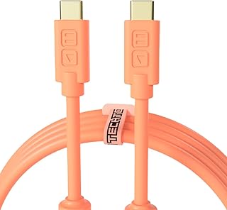 DJ TechTools Chroma Cables USB-C to C - 1mt | Neon Orange