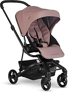 Easywalker Charley Çift Yönlü Bebek Arabası Desert Pink, 22 kg taşıma kapasitesi, XL tente, hafif - sadece 8 kg
