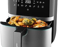 Cecotec CecoFry 5500 Pro, 5.5L Air Fryer XL, 1700 W, PerfectCook Teknolojisi, 8 Pişirme Modu — %40 İndirim | Amazon TR Fırsatı