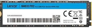 Lexar Disque SSD NM610 Pro 500Go – NVMe M.2 Tip 2280 — %24 İndirim | Amazon TR Fırsatı
