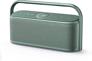 Soundcore by Anker Motion X600 HiFi Bluetooth Hoparlör, 50W Stereo Ses, Kutup Yeşili