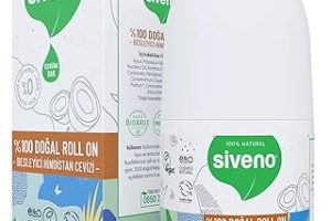 Siveno %100 Doğal Roll On Hindistan Cevizli Deodorant Ter Kokusu Önleyici Bitkisel Lekesiz Vegan 50 ml — %20 İndirim | Amazon TR Fırsatı