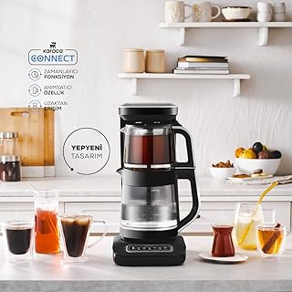 KARACA ÇAYSEVER ROBOTEA PRO CONNECT 4 IN 1 ÇAY MAKİNESİ SILVER — %31 İndirim | Amazon TR Fırsatı