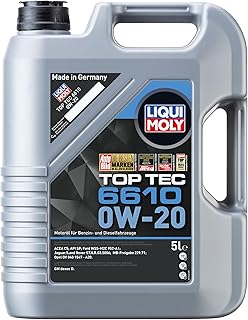 Liqui Moly Top Tec 6610 0W-20 5 l Otomotiv Bakım Ürünü