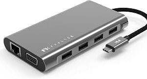 11-in-1 USB-C Hub ve Çoklayıcı | HDMI, VGA, Ethernet ve 100W PD | MacBook ve USB-C Laptoplar için Profesyonel Hub Gri — %38 İndirim | Amazon TR Fırsatı