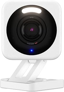 Wyze Cam v4, 2K HD Wi-Fi Akıllı Ev Güvenlik Kamerası, Kapalı/Dış Mekan Kullanımı, Pet/Bebek Monitörü, Hareketli Spot Işığı/Siren, Geliştirilmiş Renkli Gece Görüşü, 2 Yönlü Ses, Yerel/Bulut Depolama,