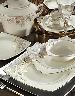 Kütahya Porselen 10364 Bone Mare 68 Parça 12 Kişilik Yemek Takımı