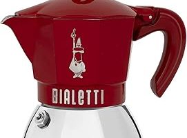 Bialetti – Moka Exclusive İndüksiyon: 4 Cups Ocak Üstü Espresso Pişirici – 200ml – Kırmızı Renk – Alt Hazne: Dış Paslanmaz Çelik İç Alüminyum – İndüksiyon Ocak Türleri İçin Uygundur — %30 İndirim | Amazon TR Fırsatı