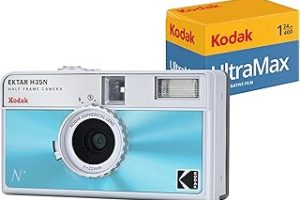 KODAK EKTAR H35N 35mm Filmli Analog Fotoğraf Makinesi- Sırlı Mavi+Ultramax 24 Poz Film — %29 İndirim | Amazon TR Fırsatı