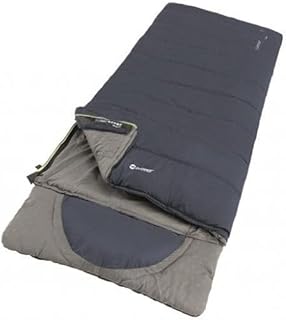 Outwell Contour Lux Yazlık & Kışlık Taraflı -19°C Uyku Tulumu Mavi Sol F.