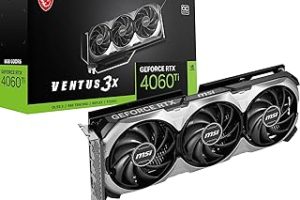 MSI GeForce RTX 4060 Ti VENTUS 3X E 8G OC GDDR6 128Bit Gaming (Oyuncu) Ekran Kartı — %23 İndirim | Amazon TR Fırsatı