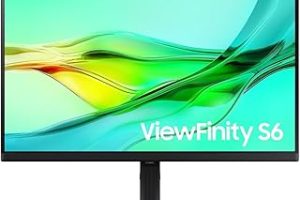 Samsung ViewFinity S6 S60UD, 32″ inç QHD Monitör, 2560 x 1440, 5ms, IPS, 100Hz, HDR10, USB-C, KVM, Pivot ayarı, LS32D600UAUXUF — %25 İndirim | Amazon TR Fırsatı