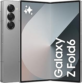 Samsung Galaxy Z Fold6, Yapay Zeka (AI) Telefon, 12GB RAM, 1TB Hafıza, Gümüş, Android Akıllı Telefon, 50MP Kamera, Büyük Ekran, Çoklu Görev, S Pen, Uzun Pil Ömrü (Samsung Türkiye Garantili)