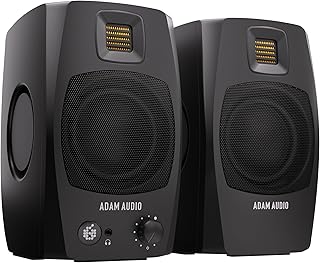ADAM Audio D3V Aktif Çift Stüdyo Monitörü (Siyah)
