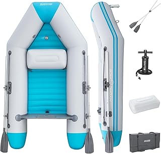 Bestway 7 ft Corinth Elite Spor Tekne Seti 6 İnç x 51 İnç x 13 İnç veya 2,30 m x 1.30 m x 33 cm
