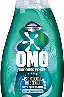 OMO Express Fresh Kötü Koku Karşıtı Beyaz ve Renkliler Sıvı Çamaşır Deterjanı, 1480 ml — %28 İndirim | Amazon TR Fırsatı