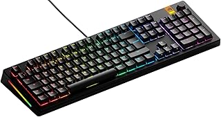 Glorious GMMK 3 HE: Rapid Trigger klavye, 8K geri alma hızı, MX-/HE anahtarı, Hot-Swap%100 klavye, modüler sızdırmazlık sistemi, Doubleshot-PBT tuş kapakları, İngilizce QWERTY - siyah