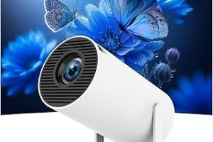 Mini Taşınabilir Projektör 4K WiFi 6 BT 5.2 Yükseltilmiş Taşınabilir Projektör Full HD Telefon/PC/TV/HDMI/PS5/Dizüstü Bilgisayar için Desteklenen Otomatik Keystone Ev Sineması 180 ° Döndürme [Dahili — %25 İndirim | Amazon TR Fırsatı