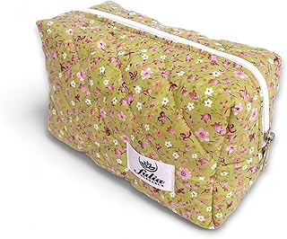 Makyaj Çantası | Makeup Bag | Kapitone Bakım Seyahat Kozmetik Çantası (Yeşil) — %20 İndirim | Amazon TR Fırsatı