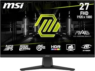MSI MAG 272F 27 inç 200Hz 0.5ms Full HD Adaptive Sync Rapid IPS Gaming Monitör