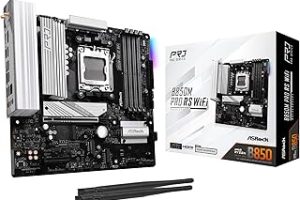 ASRock B850M Pro RS WIFI, mATX Anakart, AMD AM5, DDR5, 3x M.2 SSD, 4K 120 Hz, AMD EXPO, USB Type C — %22 İndirim | Amazon TR Fırsatı