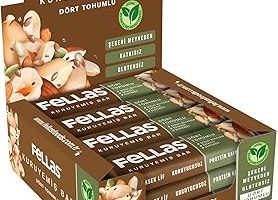 Fellas Dört Tohumlu Kuruyemiş Bar 12×30 gr — %24 İndirim | Amazon TR Fırsatı