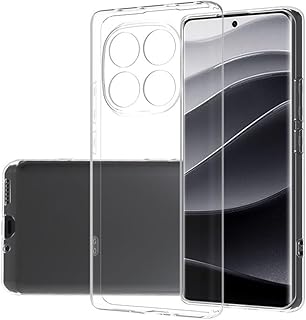 Zore Xiaomi ile uyumlu Redmi Note 14 Pro Plus Kılıf Zore Süper Silikon Kapak Şeffaf
