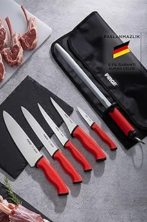 Pirge Duo Çantalı 6'Lı Bıçak Seti - 35197