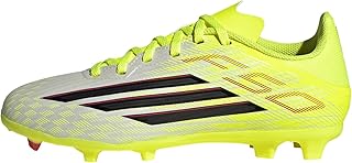 adidas F50 League Firm-Multi Ground Çocuk Beyaz Çim Saha Kramponu, JH7745
