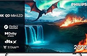 Philips 55MLED810/12 4K QD MiniLED 139cm 55″ Smart TV Dolby Vision Dolby Atmos Titan OS — %27 İndirim | Amazon TR Fırsatı