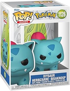 Funko Pop! Oyunları: Pokemon - Ivysaur - Koleksiyon Vinil Figür - Hediye Fikri - Resmi Ürün - Çocuklar ve Yetişkinler için Oyuncaklar - Video Oyunları Hayranları - Koleksiyonerler ve Teşhir için Model