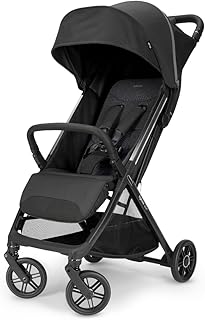 Inglesina Quid3 Tek El Tek Hamle ile Katlanıp Açılan Kabin Boy Bebek Arabası Cosmic Black