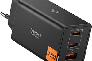 Spigen 67W USB-C + USB-A 3 Port Hızlı Şarj Aleti PPS 3.0 Desteği Isı Düşüren GaN Pro Akım Korumalı Güç Adaptörü iPhone & Android & iPad & MacBook Type-C Black – ACH09458 — %38 İndirim | Amazon TR Fırsatı