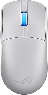 ASUS ROG HARPE II KABLOSUZ ESPOR OYUN MOUSE'U, 48G HAFİF AĞIRLIK, SİMETRİK TASARIM, AIMPOINT PRO 42K OPTİK SENSÖR, OPTİK ANAHTARLAR, 8K POLLING HIZI, 5 PROGRAMLANABİLİR TUŞ BEYAZ