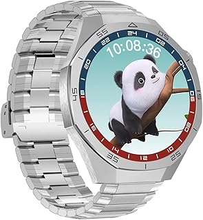Sunix Amoled Ekran 48mm Metal ve Silikon Kordonlu Akıllı Saat Gri WT6 Pro