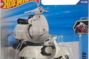 Hot Wheels – Vespa 90 Super Sport Super Sprint (1966) – HW Moto 2/5 – JBB07 – Short Card – Motosiklet – Beyaz – Mattel 2025 – 1:64 — %50 İndirim | Amazon TR Fırsatı