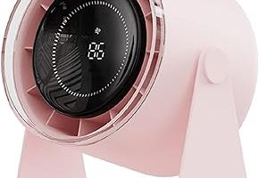 Şarjlı Vantilatör – 100 Kademe Güçlü Hız Akışı, Turbo Fan Teknolojisi, Led Ekranlı Tasarım, Sessiz Kullanım, Duvara Monte Edilebilir, Uzun Şarj Ömrlü, 115° Hareket Kabiliyetli, Masa Üstü Soğutucu Fan — %20 İndirim | Amazon TR Fırsatı