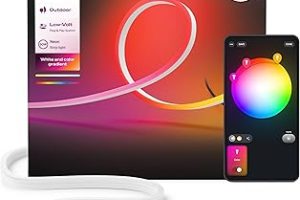 Philips Hue Hue Neon Outdoor Strip Light Dış Mekan Işık Şeridi 5m EU — %26 İndirim | Amazon TR Fırsatı