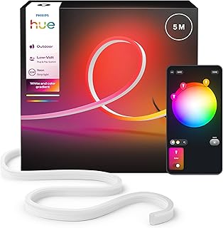 Philips Hue Hue Neon Outdoor Strip Light Dış Mekan Işık Şeridi 5m EU