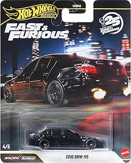 Hot Wheels F&F BMW M5 Fast & Furious film serisinden ilham alarak koleksiyoncular için tasarlanan 1:64 ölçekli Hot Wheels Fast & Furious Premium Arabalar, JHW62